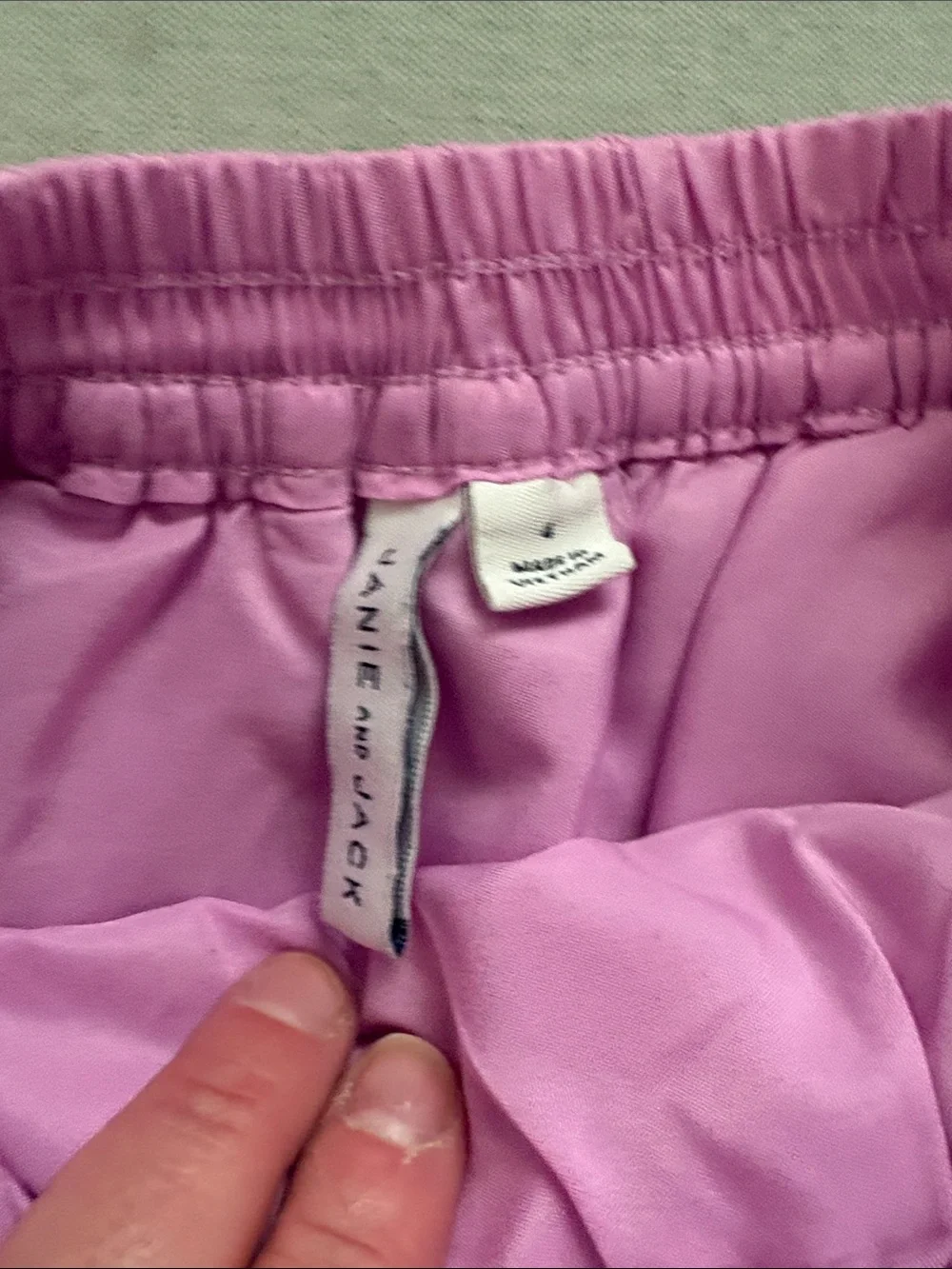 Janie & Jack Girls Tiered Pink & Purple Tulle Skirt